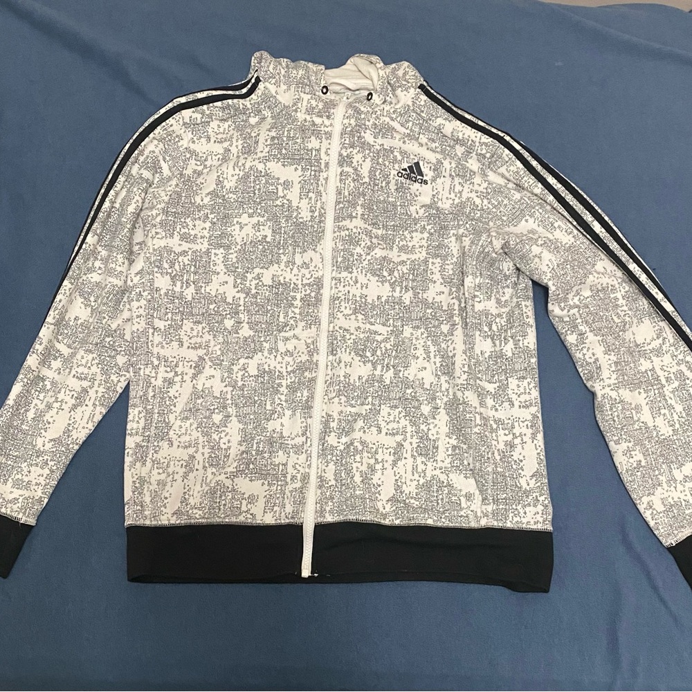 Adidas Medium Zip up Sweater Size Medium